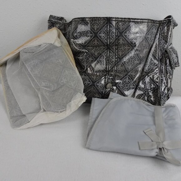 Kalencom Baby Diaper Bag Baby Bag + Bottle Bag Zip Pouch Changing Pad Accessory - Picture 10 of 14